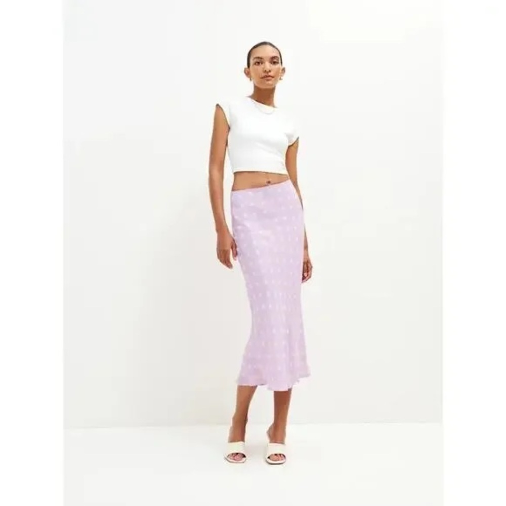 Lavender Midi Skirt